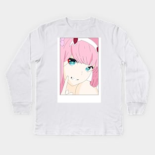 02 picture Kids Long Sleeve T-Shirt